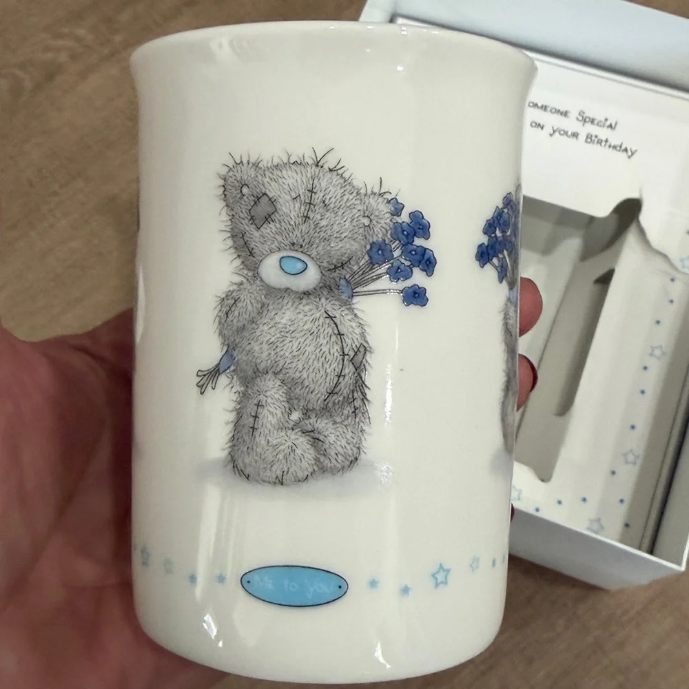 Tatty Teddy UK Fine Bone China Mug in box Birthday Mug Me‎ To You England